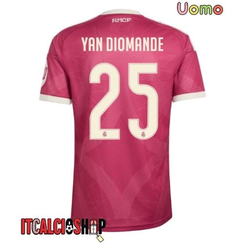 Real Madrid Yan Diomande #25 Terza Maglia 2026-27 Manica Corta
